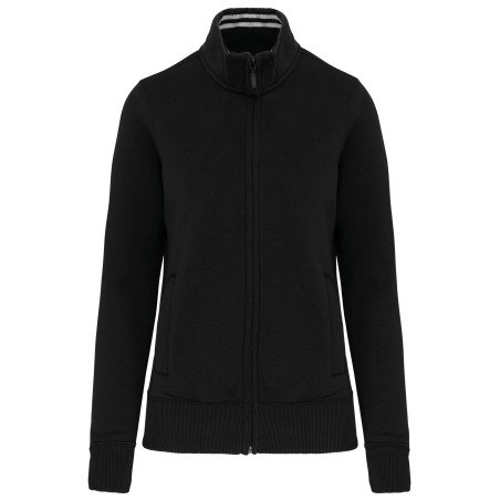 Ladies\\\' full zip sweat jacket