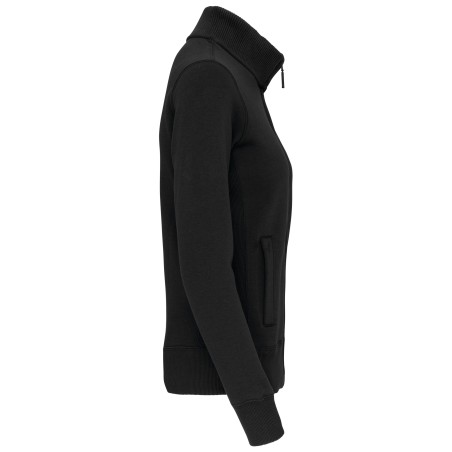 Ladies\\\' full zip sweat jacket