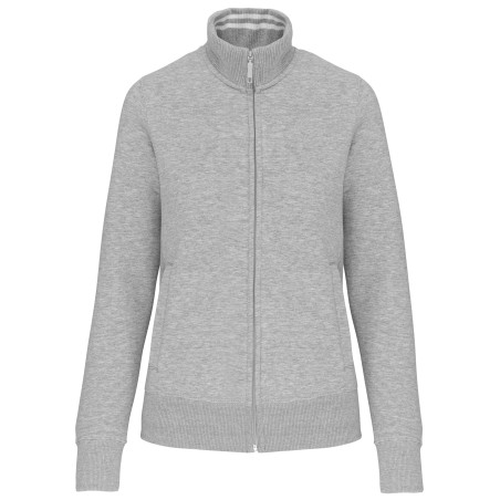 Ladies\\\' full zip sweat jacket