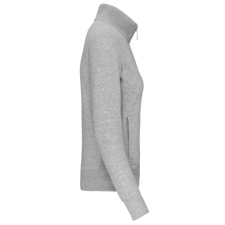 Ladies\\\' full zip sweat jacket