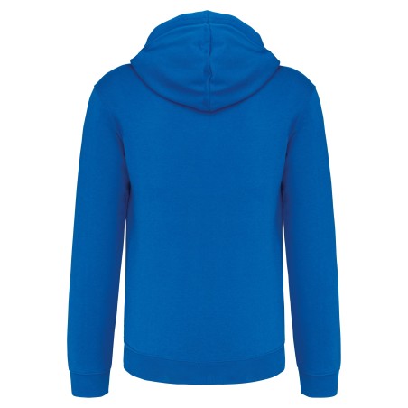 Sudadera capucha y cremallera contrastada