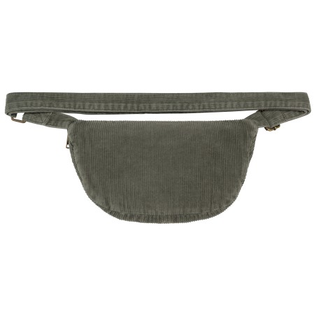 Eco-friendly corduroy washed effect fanny bag
