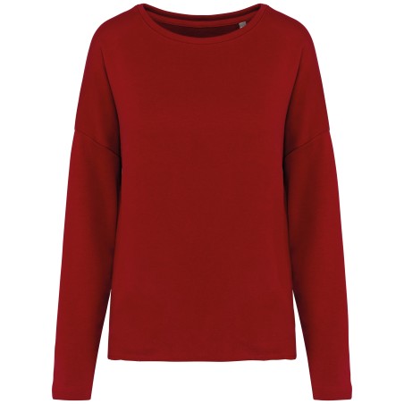 Sudadera holgada de mujer