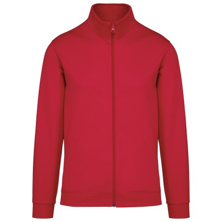 Full zip fleece jacket