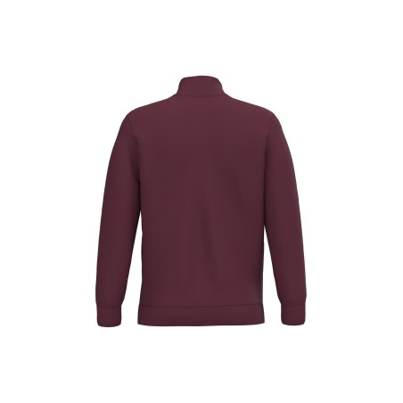 Zip neck sweatshirt