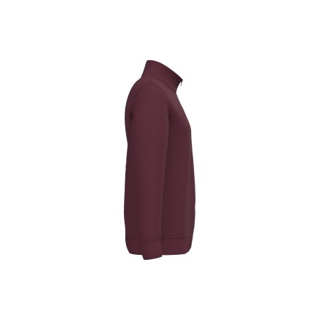 Zip neck sweatshirt