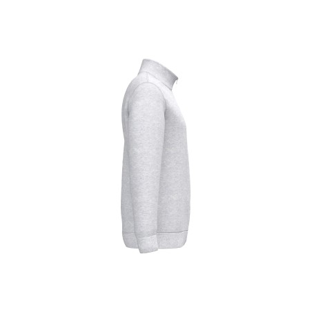 Zip neck sweatshirt