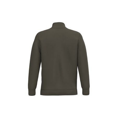 Zip neck sweatshirt
