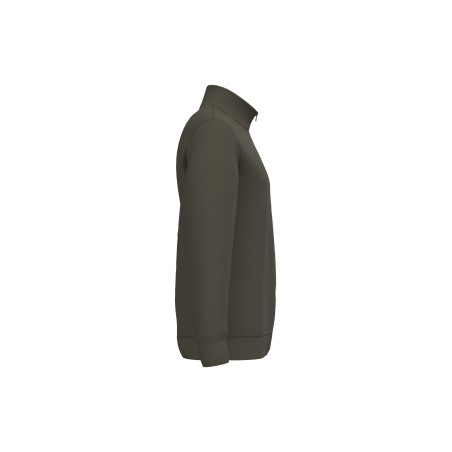 Zip neck sweatshirt