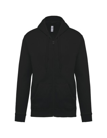 Full zip hooded sweatshirt 2