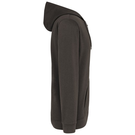 Sudadera capucha y cremallera unisex