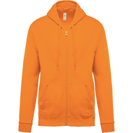 Sudadera capucha y cremallera unisex