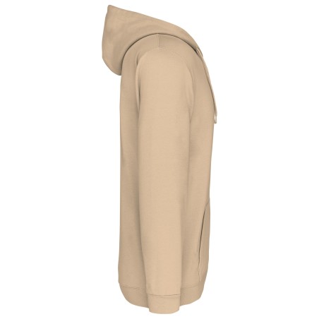 Full zip hooded sweatshirt