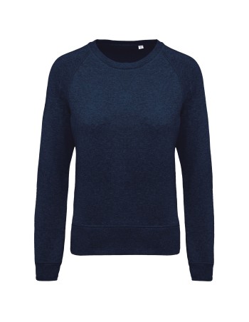 Sudadera algodón orgánico con cuello redondo y mangas... 2