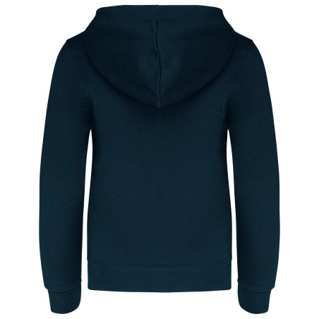 Sudadera capucha y cremallera niños