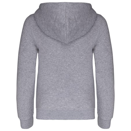 Sudadera capucha y cremallera niños
