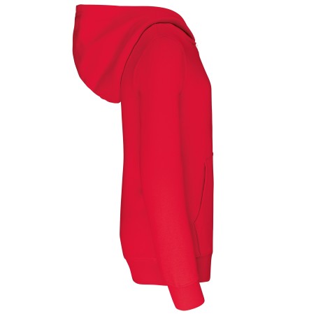 Sudadera capucha y cremallera niños