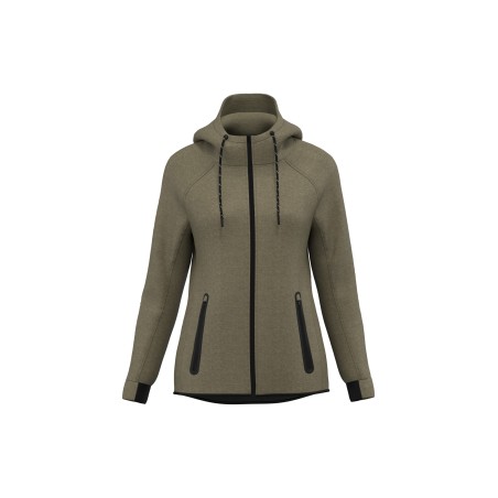 Chaqueta de chándal performance con capucha mujer