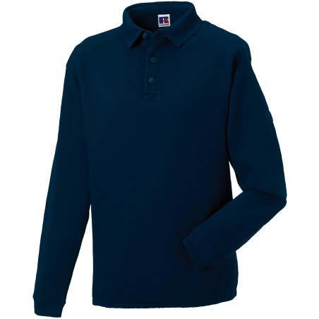 Sudadera Heavy Duty cuello de polo