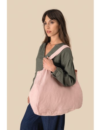 Linen shopping bag