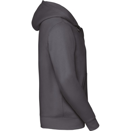 Sudadera Authentic con cremallera y capucha