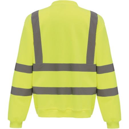 Sudadera Alta Visibilidad cuello redondo