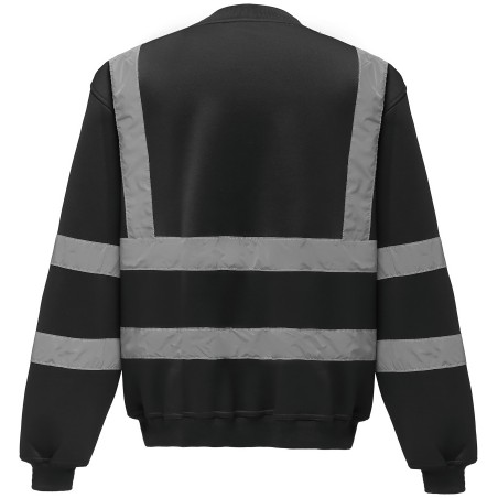 Sudadera Alta Visibilidad cuello redondo
