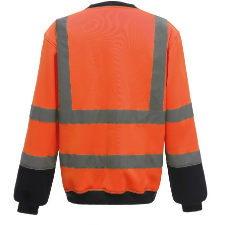 Sudadera Alta Visibilidad cuello redondo