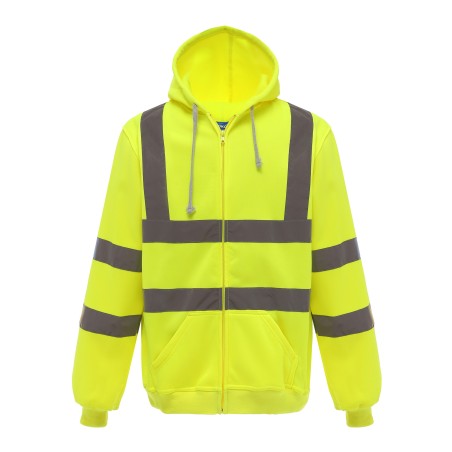 Sudadera cremallera y capucha