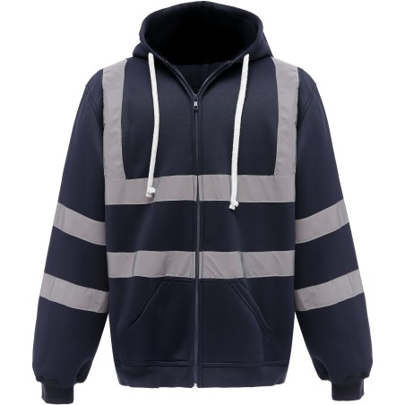 Sudadera cremallera y capucha