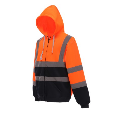 Sudadera cremallera y capucha