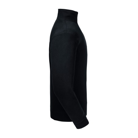Authentic zipped neck sweatshirt