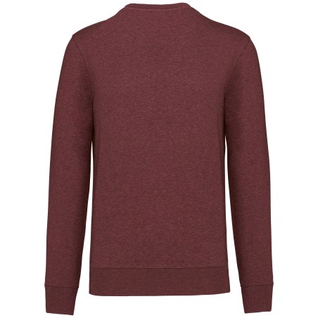 Sudadera ecorresponsable de cuello redondo unisex