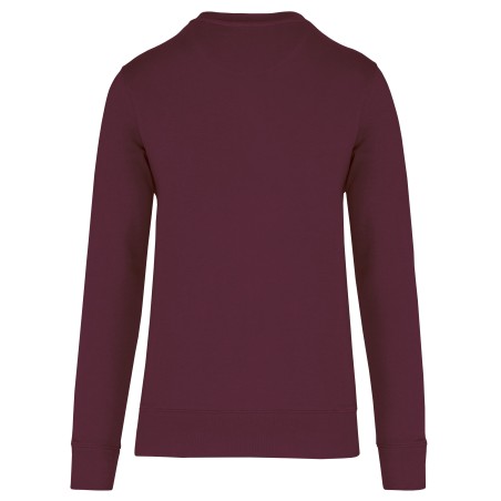 Sudadera cuello redondo ecorresponsable niños