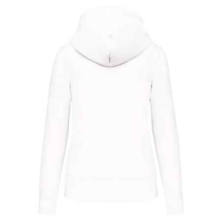 Sudadera capucha ecorresponsable mujer