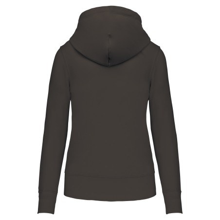 Sudadera capucha ecorresponsable mujer