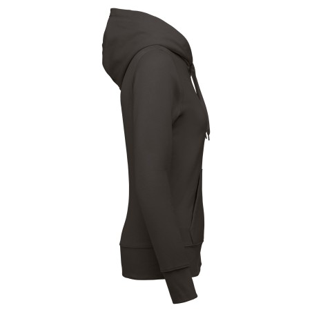 Sudadera capucha ecorresponsable mujer