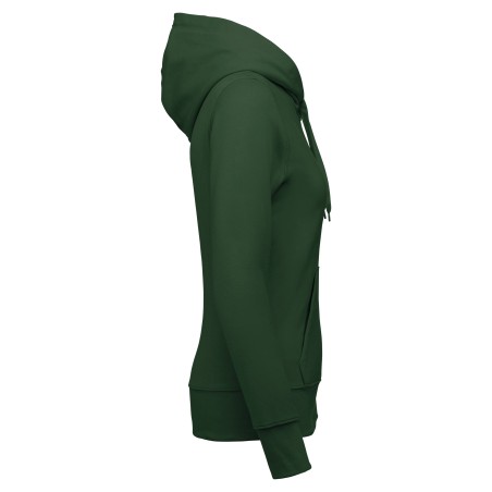 Sudadera capucha ecorresponsable mujer