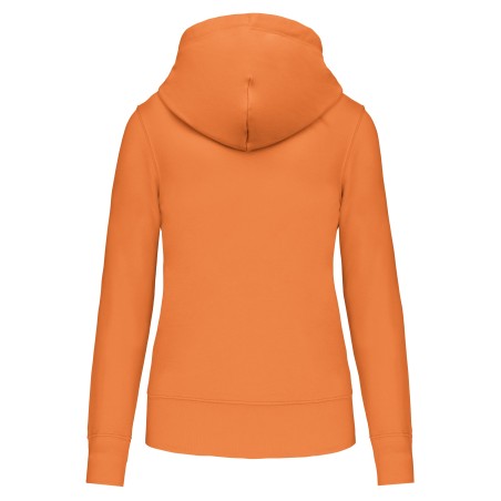 Sudadera capucha ecorresponsable mujer