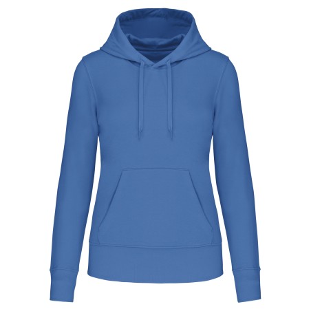 Sudadera capucha ecorresponsable mujer