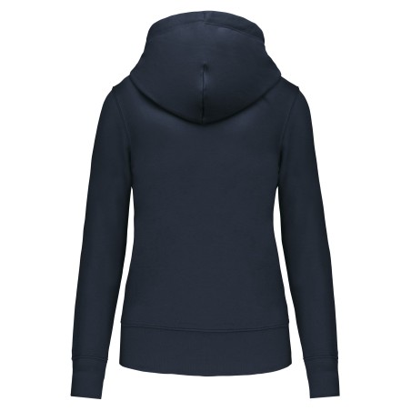 Sudadera capucha ecorresponsable mujer