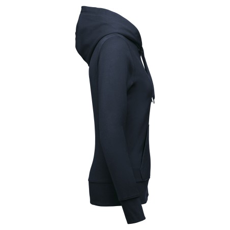 Sudadera capucha ecorresponsable mujer