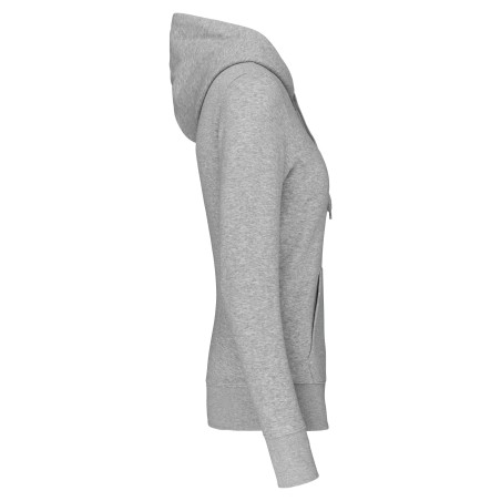 Sudadera capucha ecorresponsable mujer