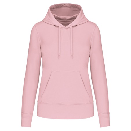 Sudadera capucha ecorresponsable mujer