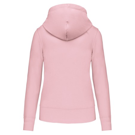 Sudadera capucha ecorresponsable mujer