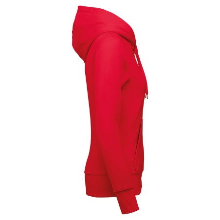 Sudadera capucha ecorresponsable mujer