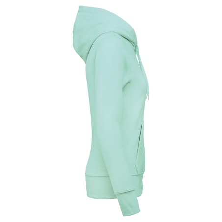 Sudadera capucha ecorresponsable mujer
