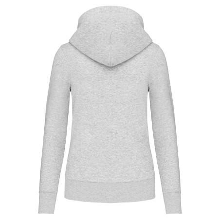 Sudadera capucha ecorresponsable mujer