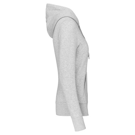 Sudadera capucha ecorresponsable mujer