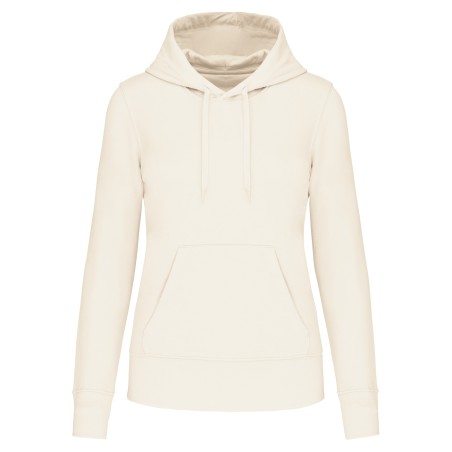 Sudadera capucha ecorresponsable mujer